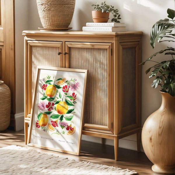 Sweet Orange Art Print-