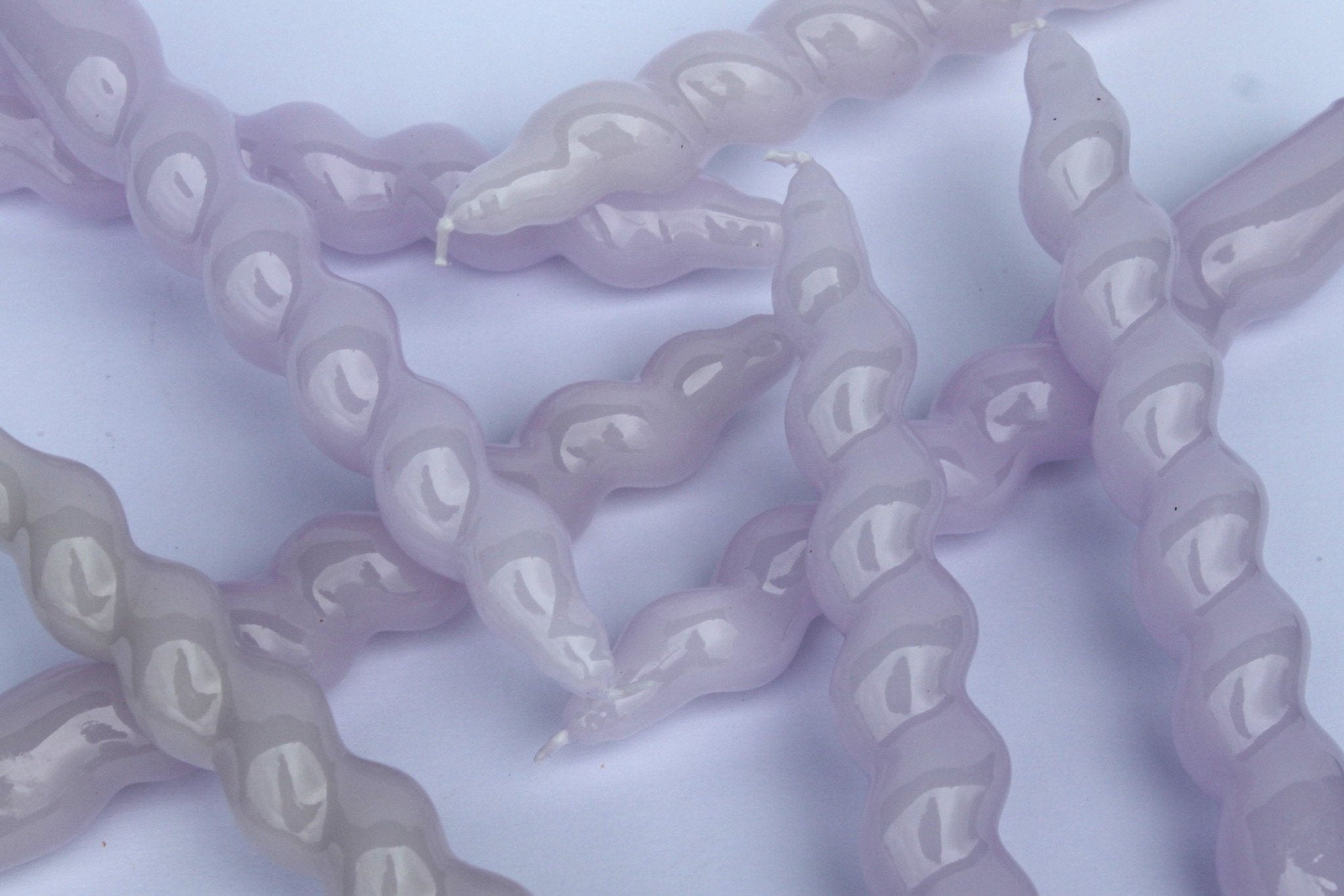 Spiral Taper Candle | Lilac