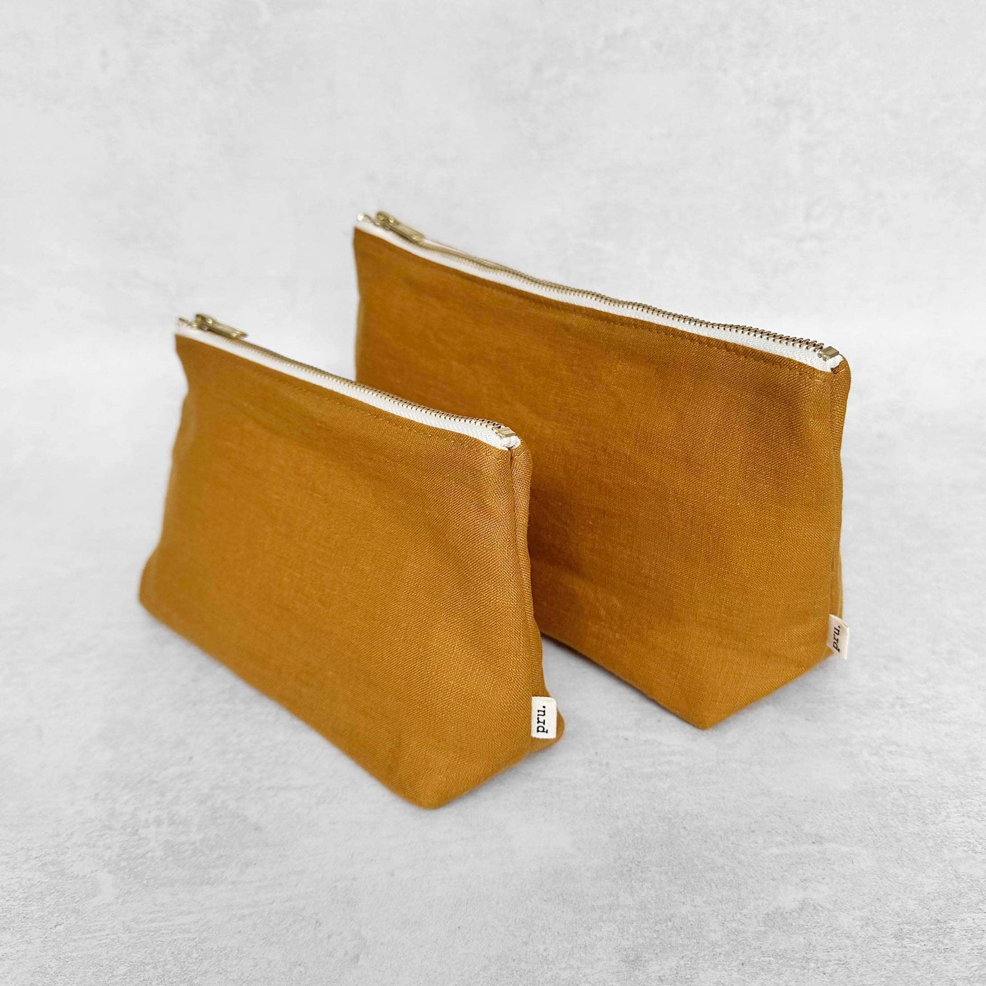 The Linen Pouch Bag - Spice