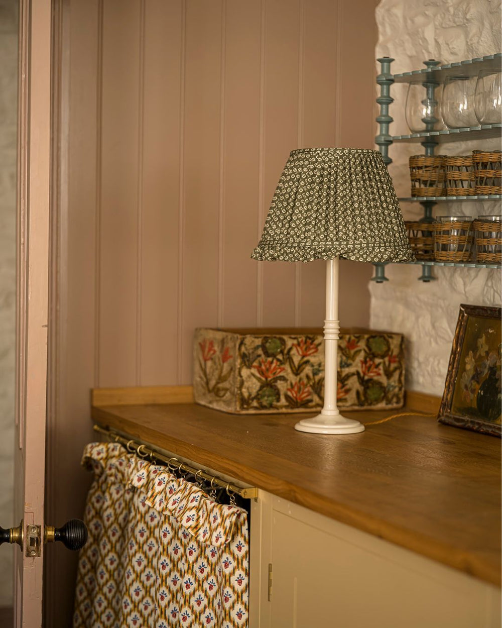 Florina in Moss Lampshade