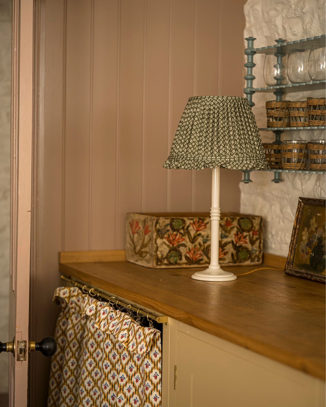 Florina in Moss Lampshade