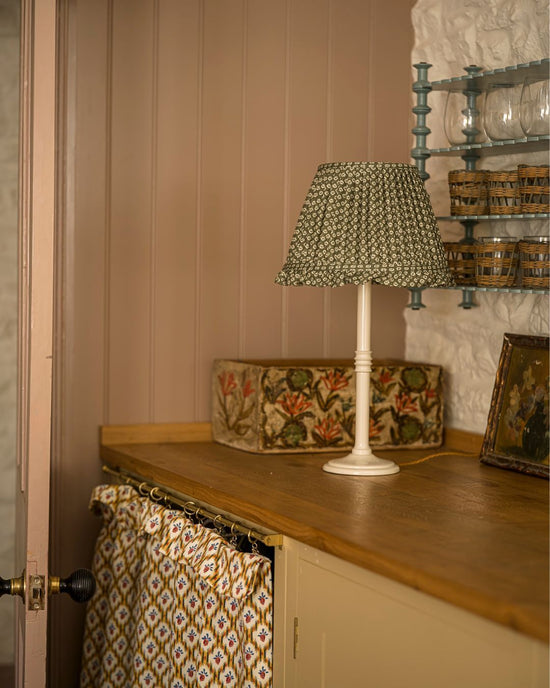 Florina in Moss Lampshade