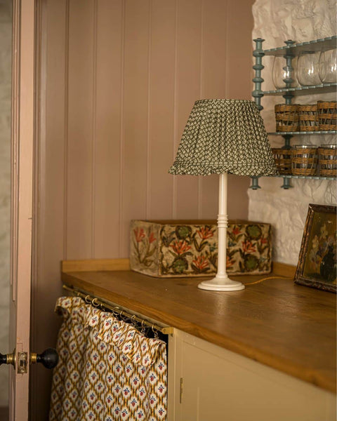 Florina in Moss Lampshade