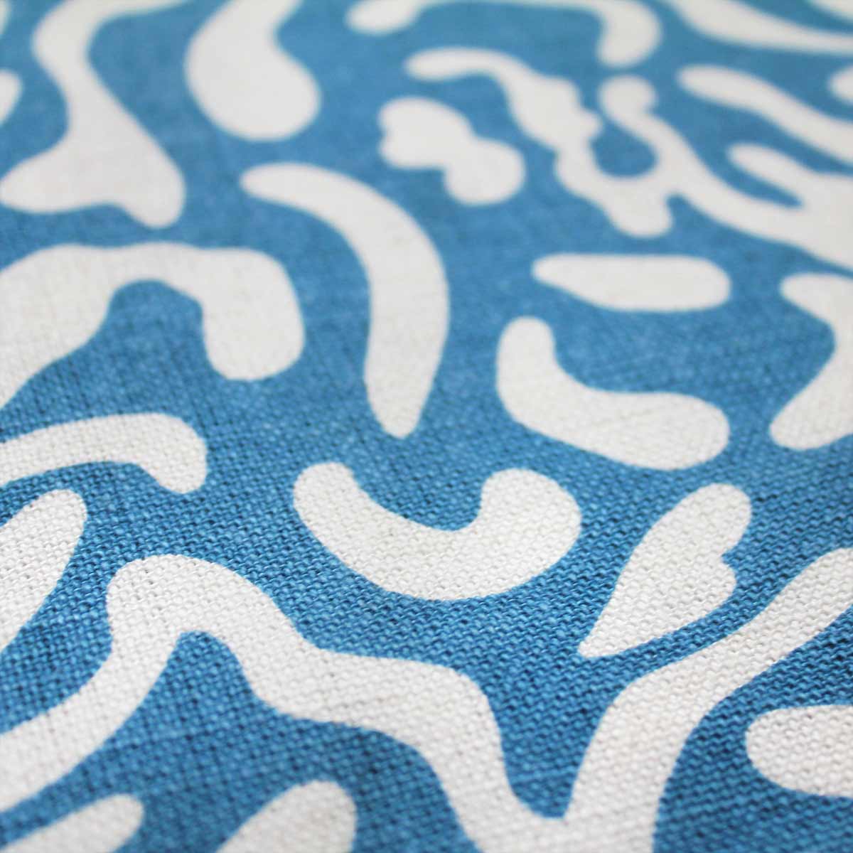 Blue Golf Course Fabric
