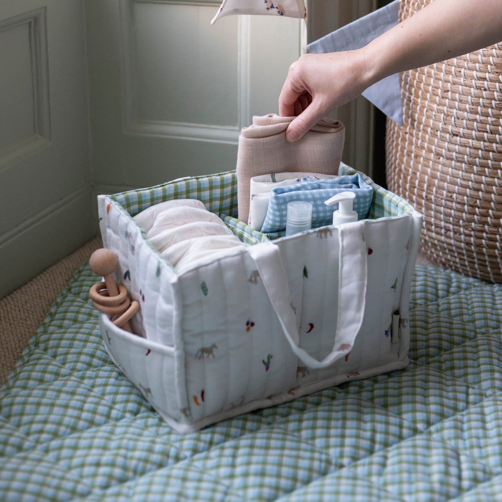Nappy Caddy - Little Farm