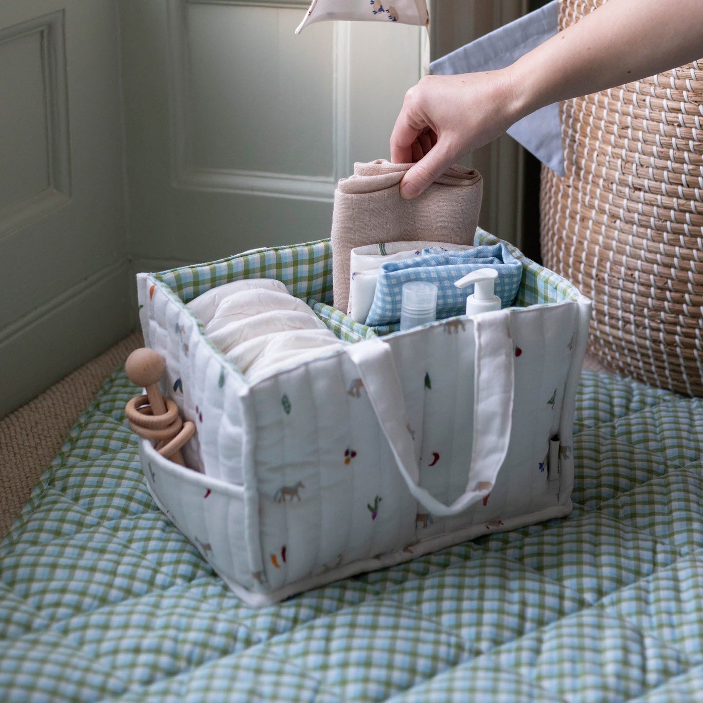 Nappy Caddy - Little Farm