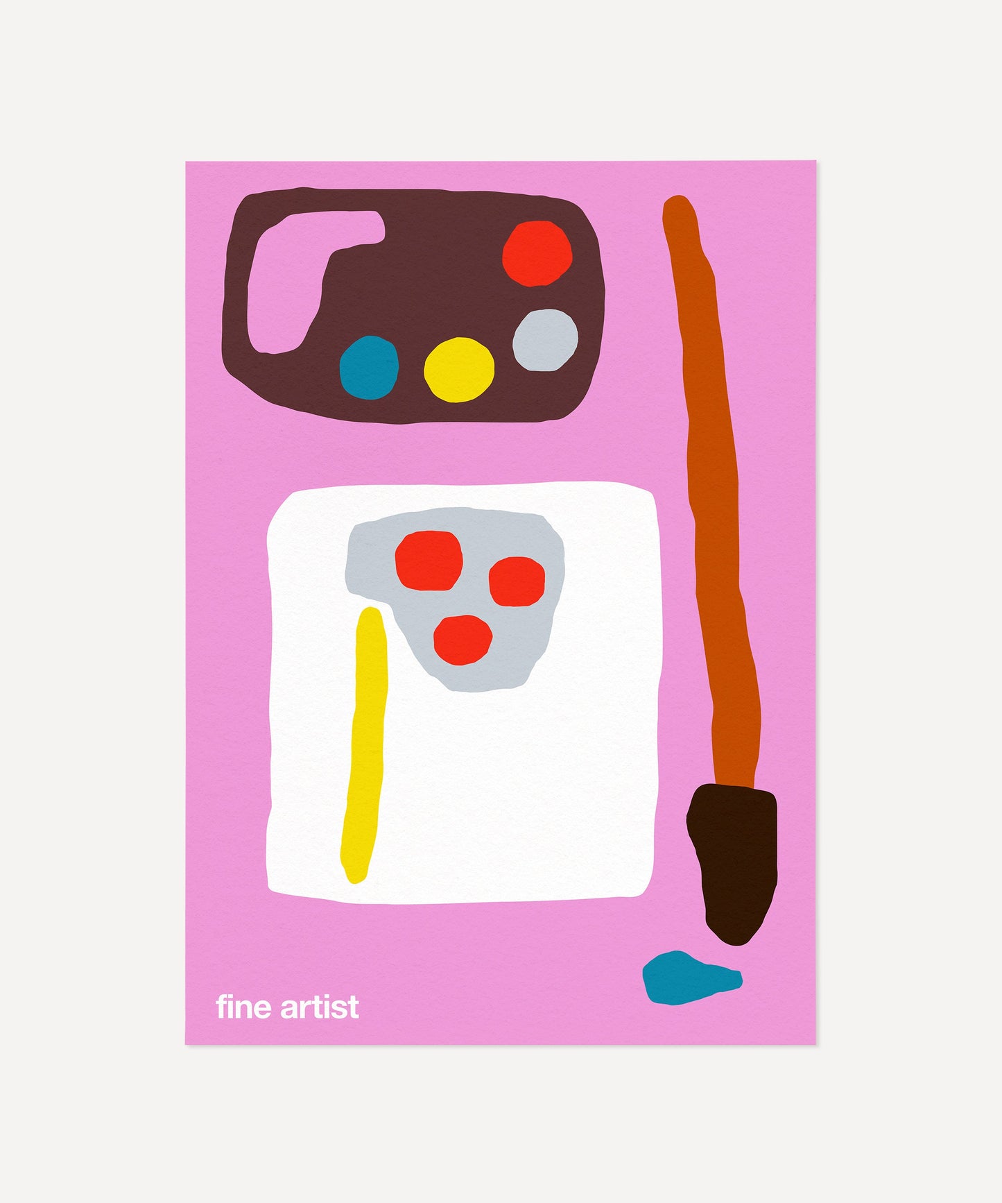 Fine Artist Print - Pink