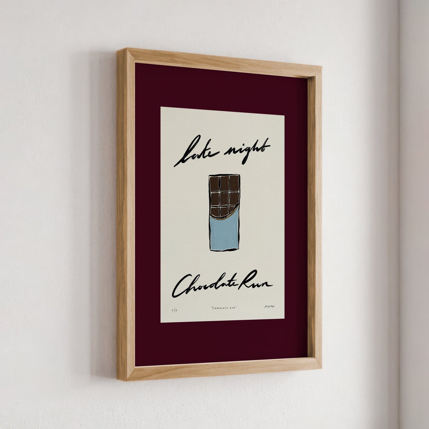 Late Night Chocolate Run Print