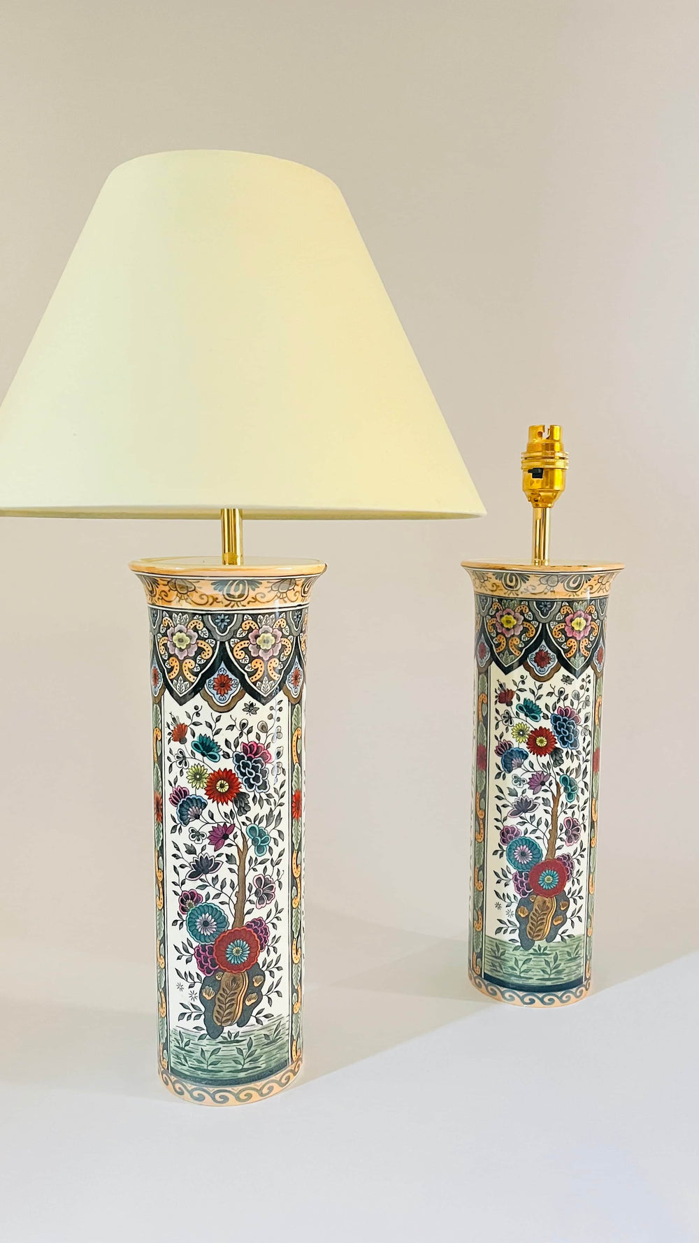 Antique Royal Sphinx Table Lamp