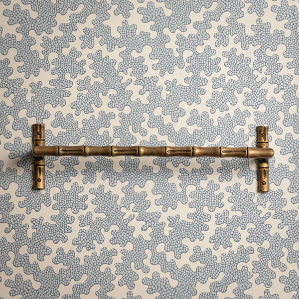 Linley Towel Rack, Aged Brass