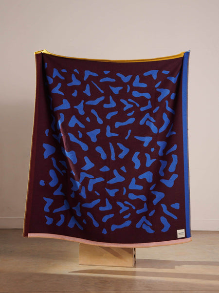 Scatter Blue + Maroon