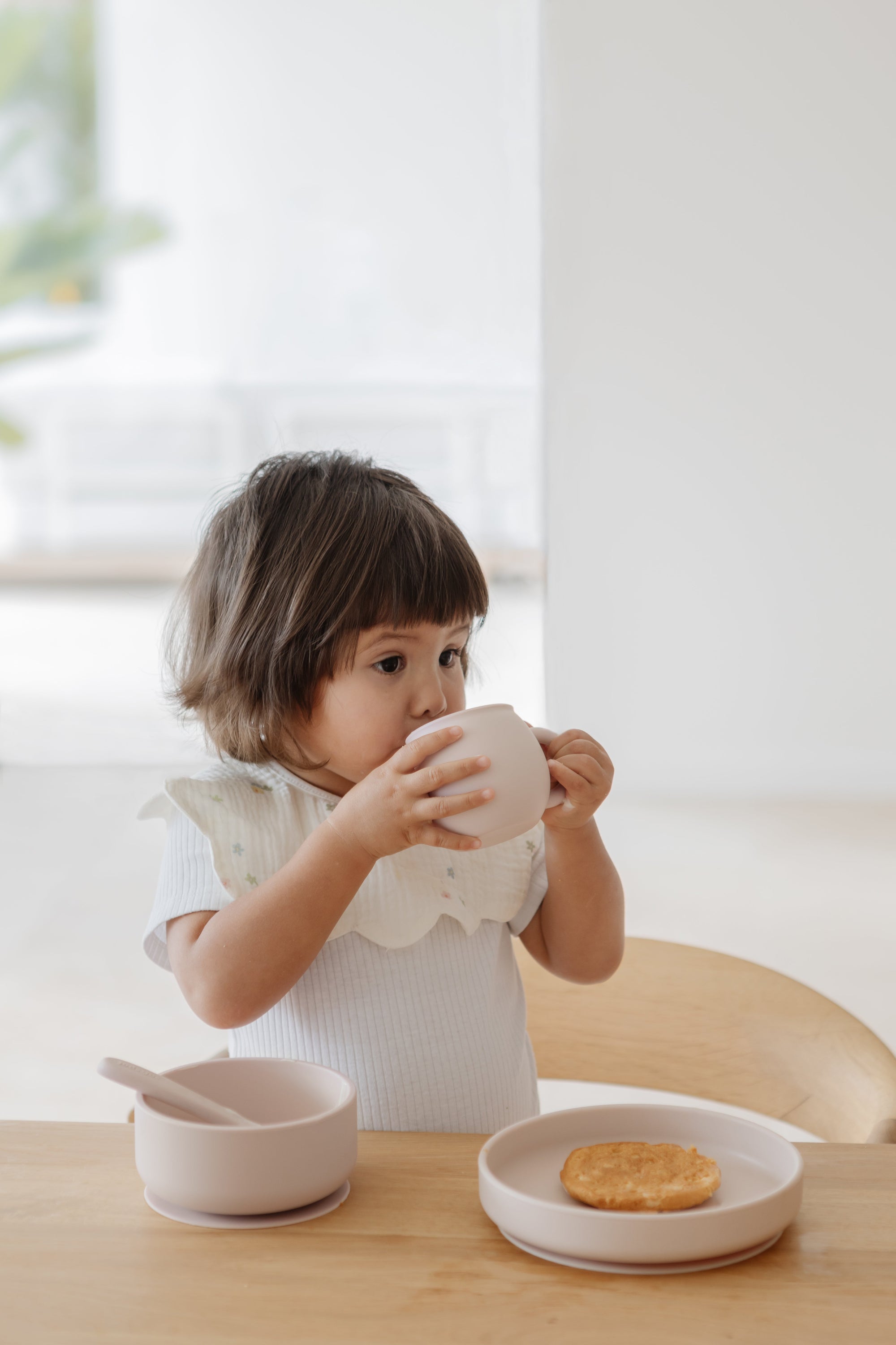 Soft Piccolo Cups – Matcha & Ube