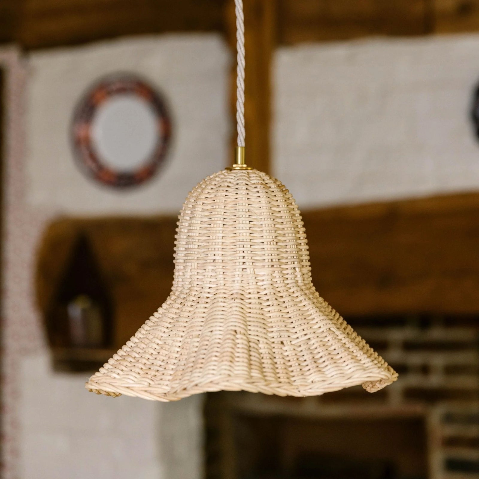 Octavia Rattan Pendant Shade (Medium)