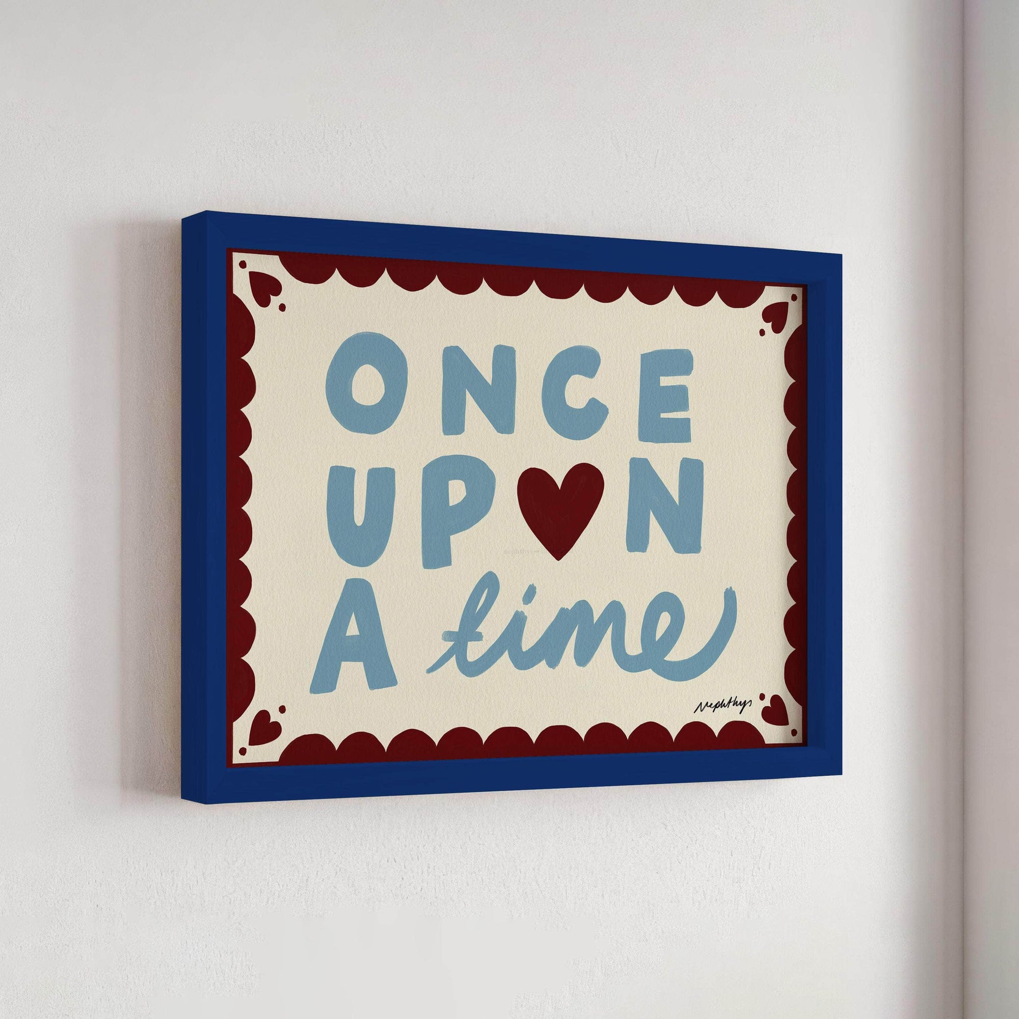 Once Upon a Time Print