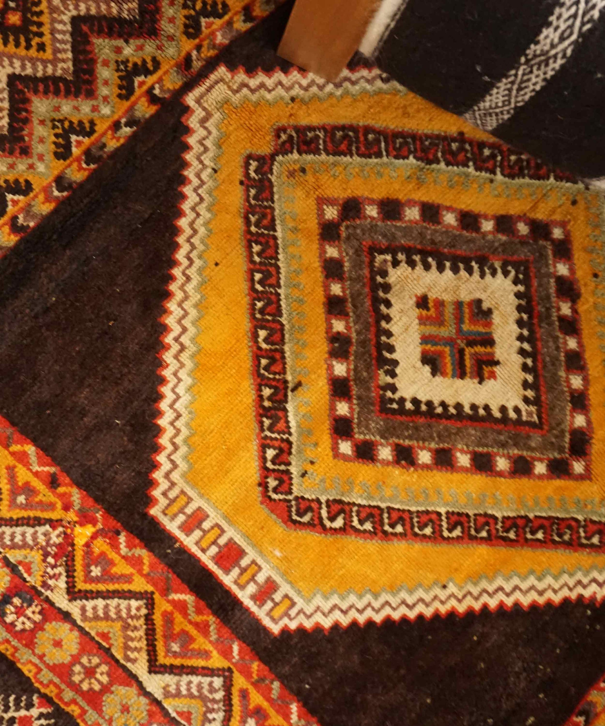 Vintage Moroccan Taznakht Rug 255/140 cm