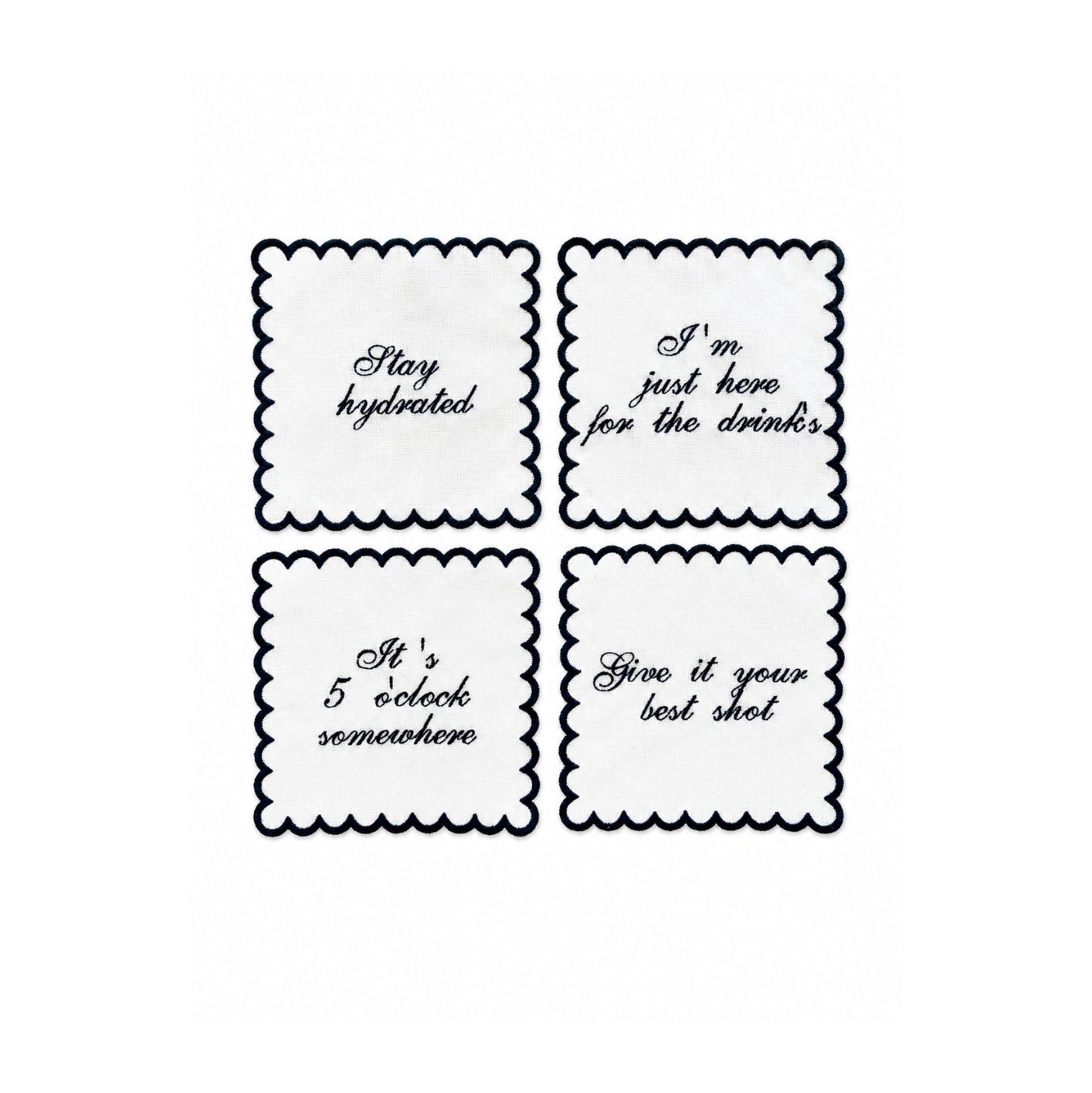 Drink Coaster Set of 4