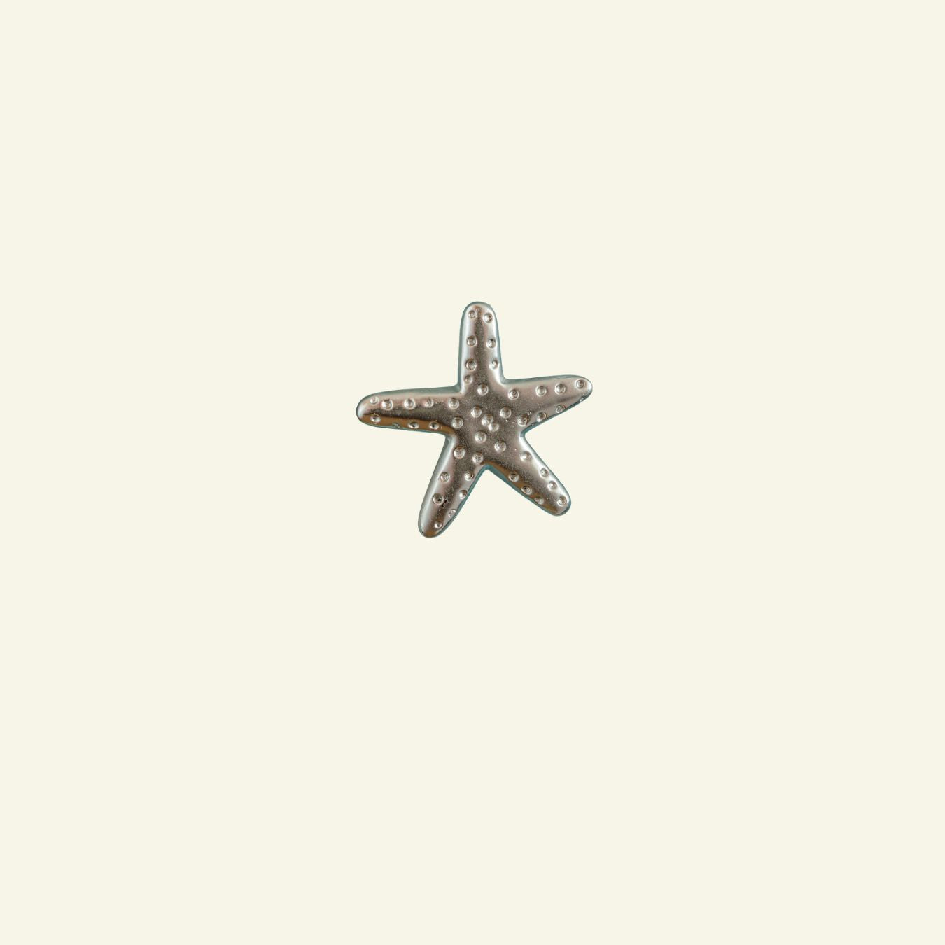 Starfish Knob, Polished Chrome