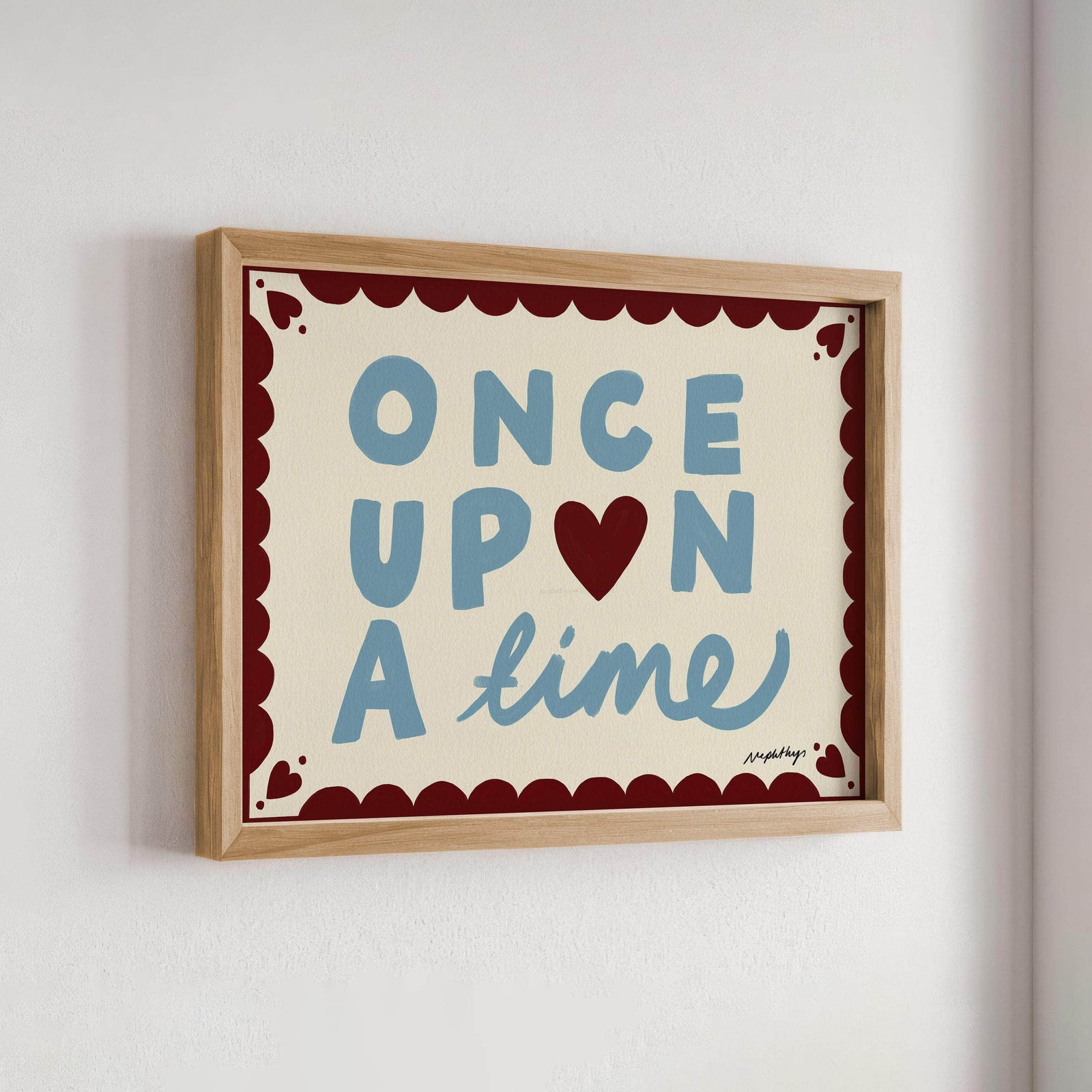 Once Upon a Time Print