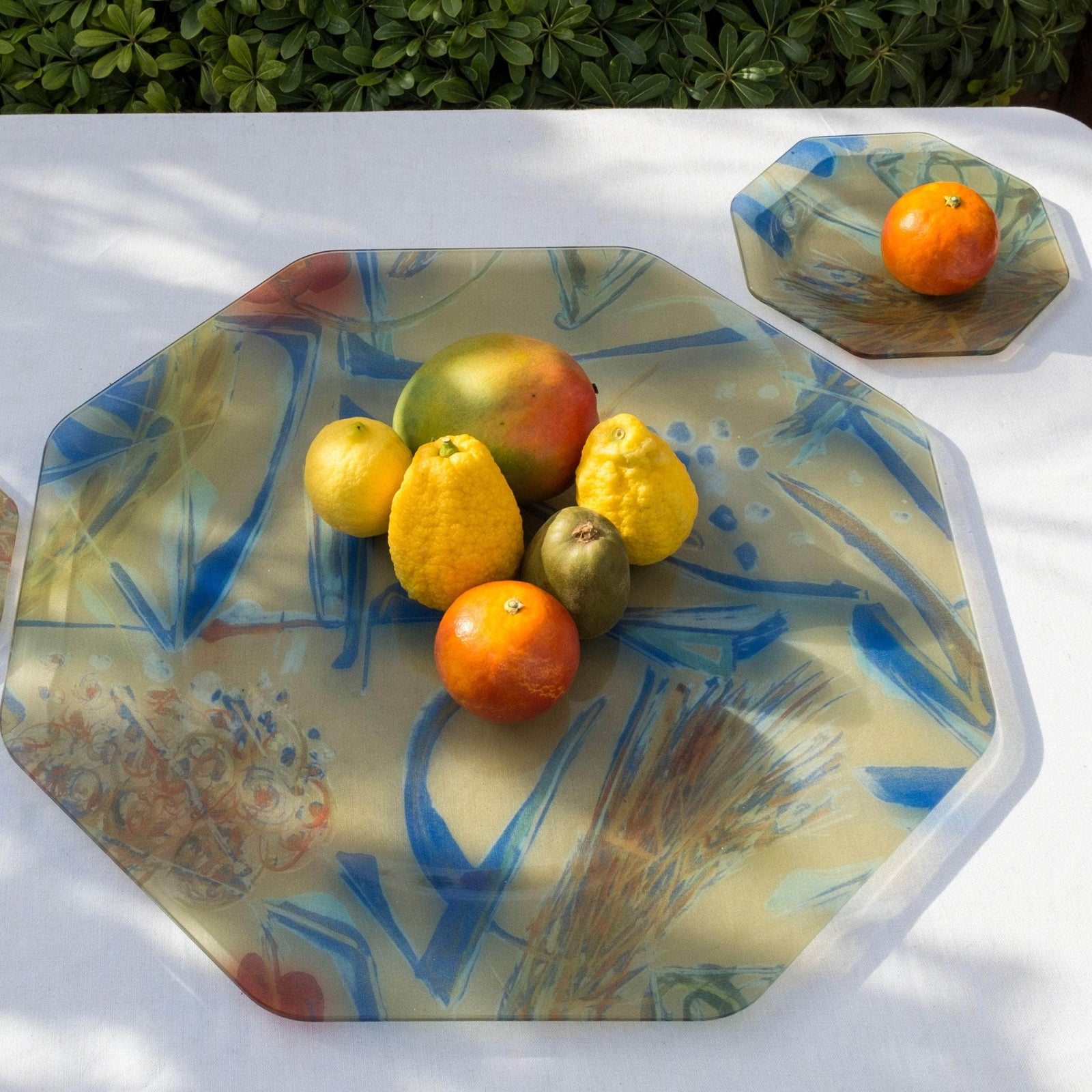 Asymmetrical Octagonal Panarea Tray