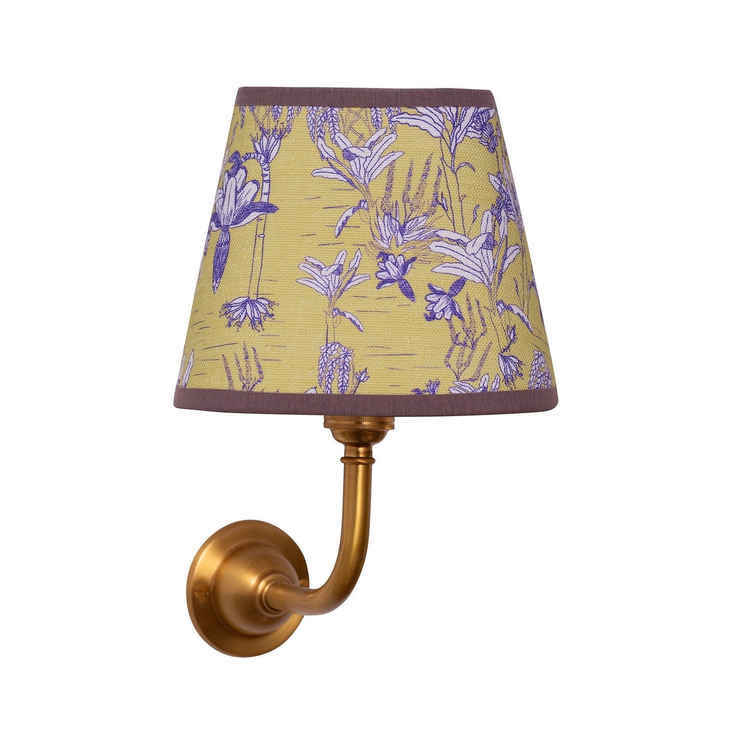 Tropicalia | Butter Yellow 6" Oblong Candle Clip Lampshade