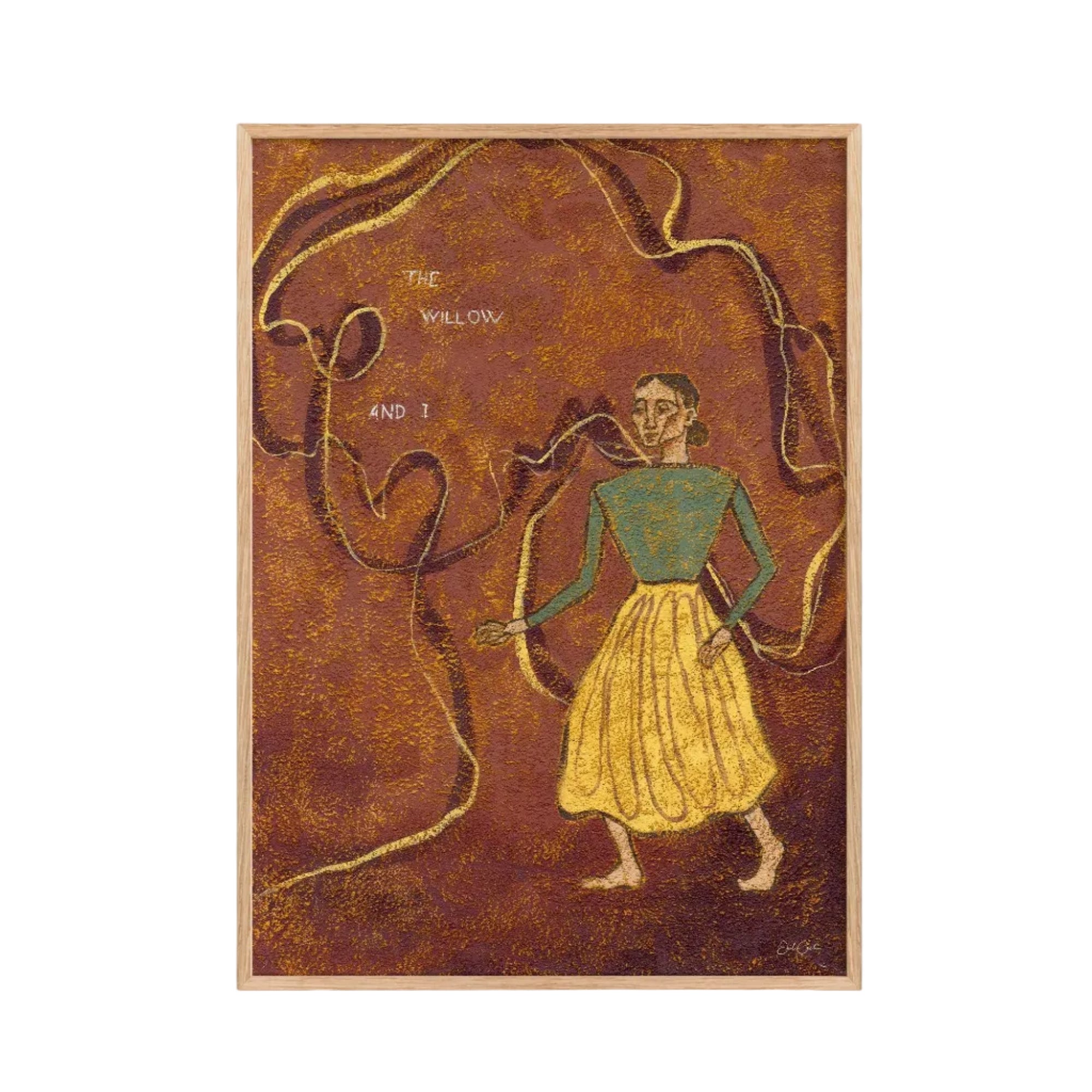 The Willow and I - Botanical Art Print