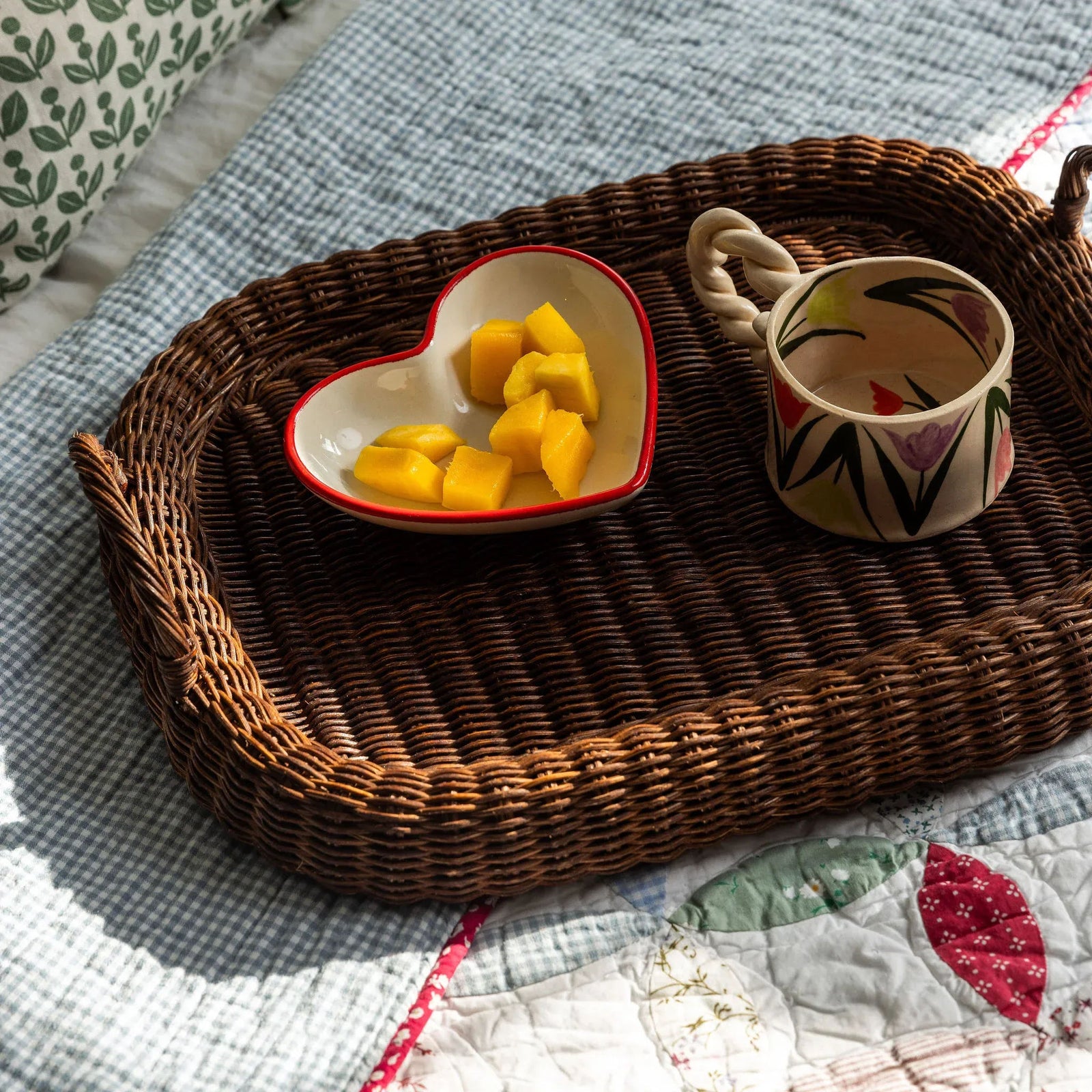 Mini Chunky Tray (Teak Stained)
