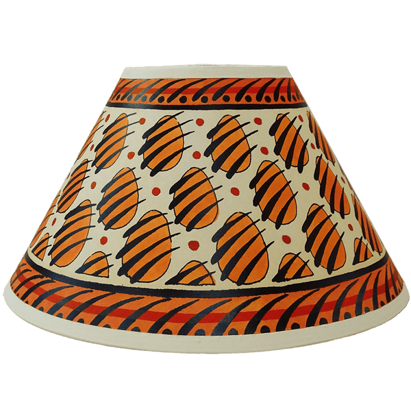 Paw Print Hand Painted 10" Lampshade in Yellow