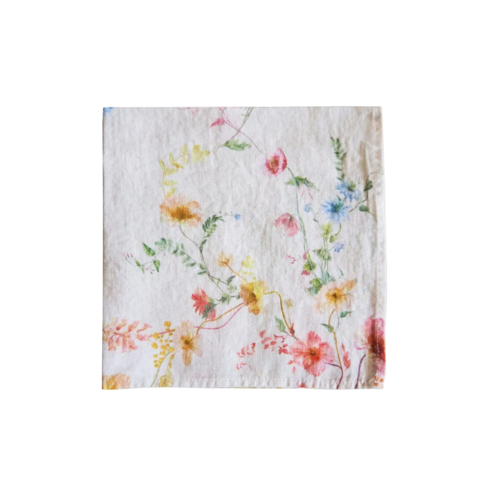 Pastel Meadows Linen Napkin