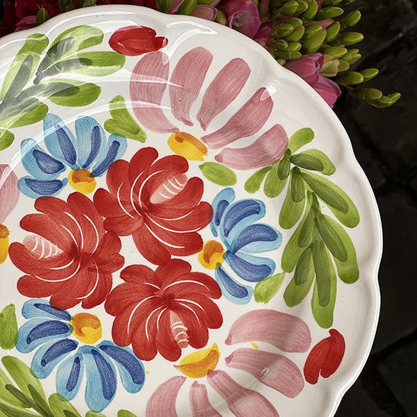 Campo Plate Red - 25cm