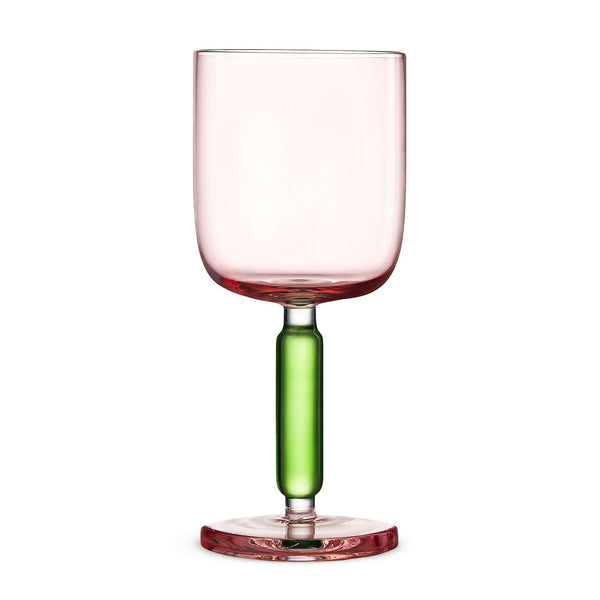 Radiant Peach Wine Glass Tall