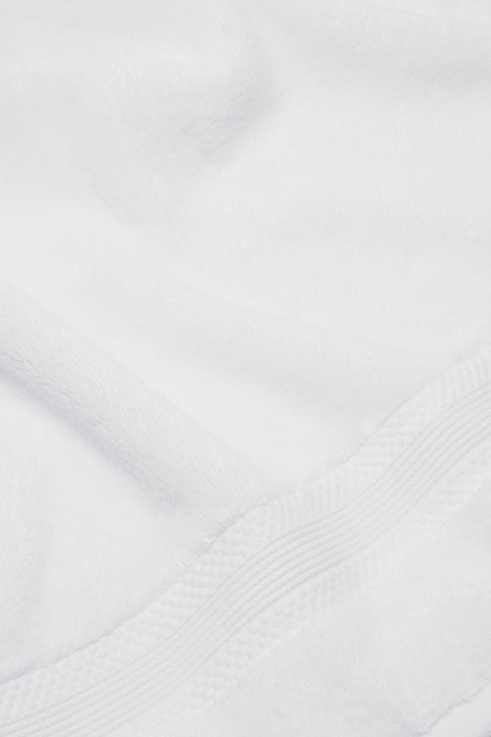 Organic Cotton Hand Towel - Classic White