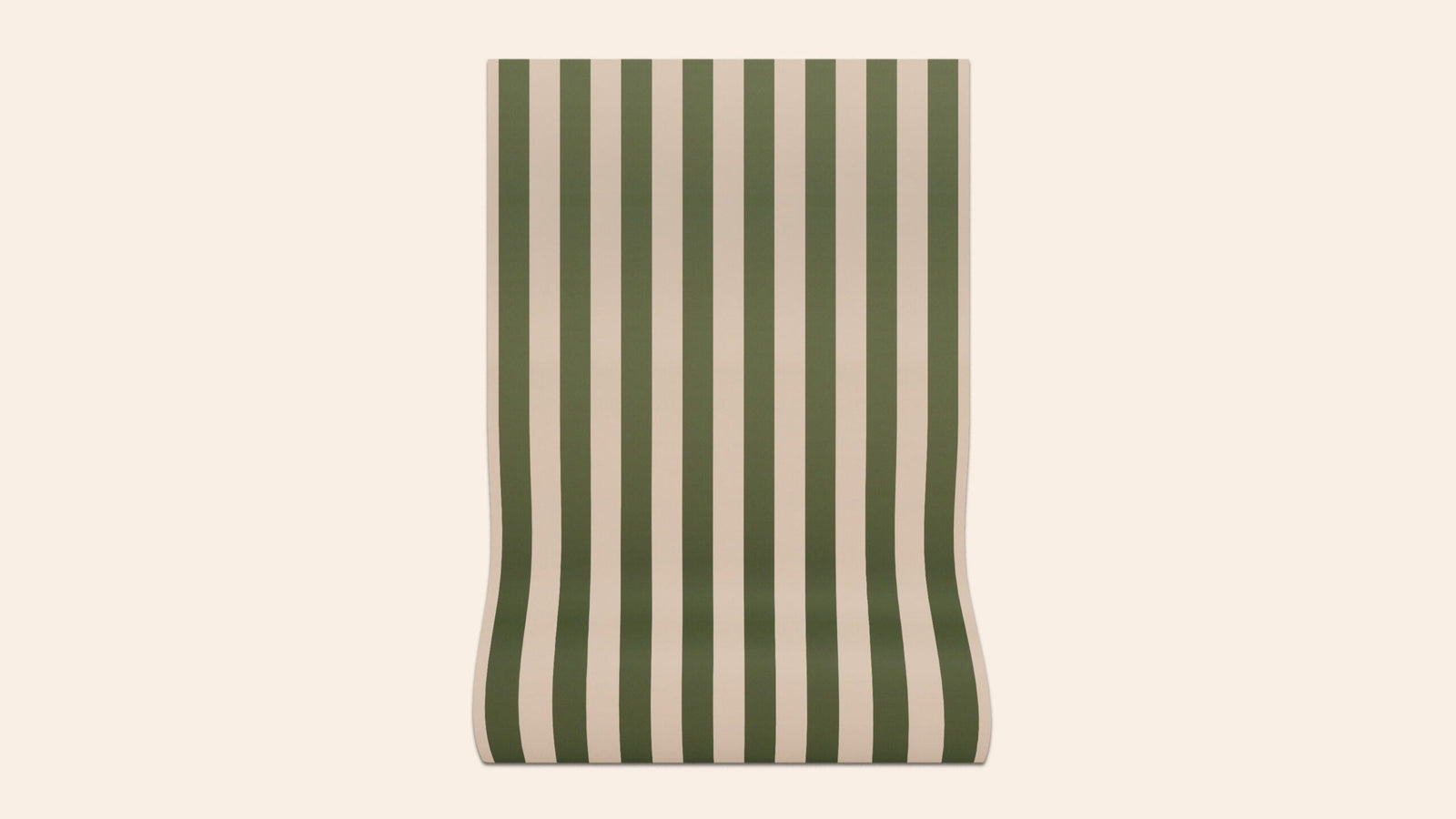 Sonia Stripe Wallpaper, Artichoke, Roll-