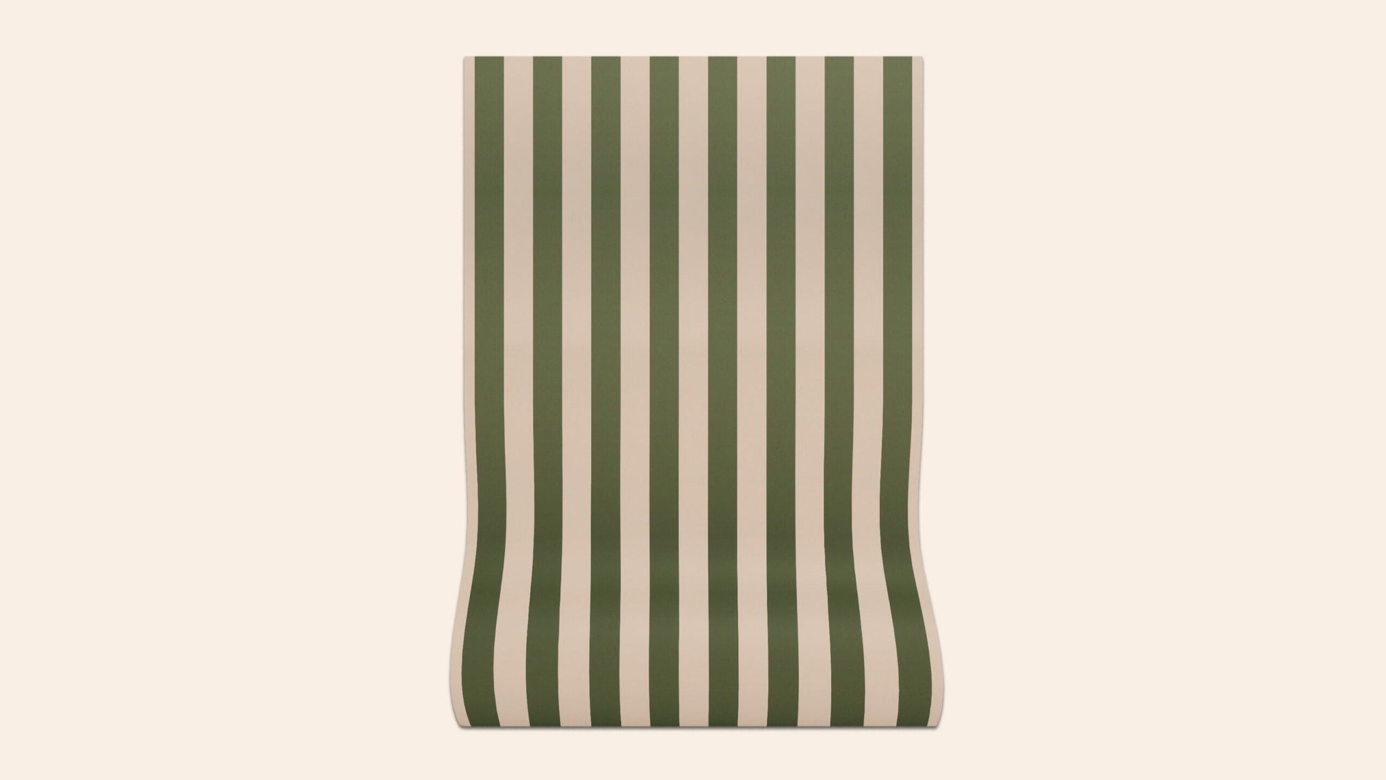 Sonia Stripe Wallpaper, Artichoke, Roll-