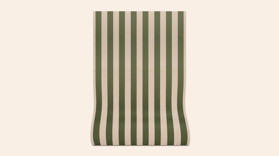 Sonia Stripe Wallpaper, Artichoke, Roll
