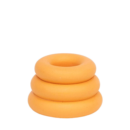 Peach Triple O Candleholder