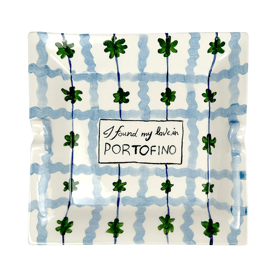 Portofino Ashtray - Flowers