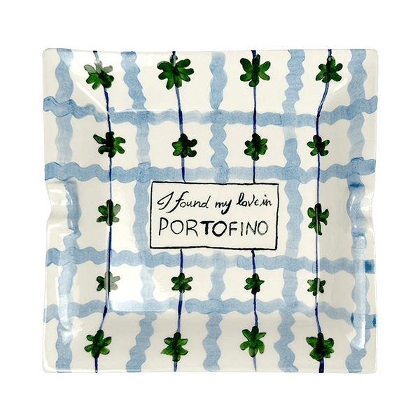Portofino Ashtray - Flowers