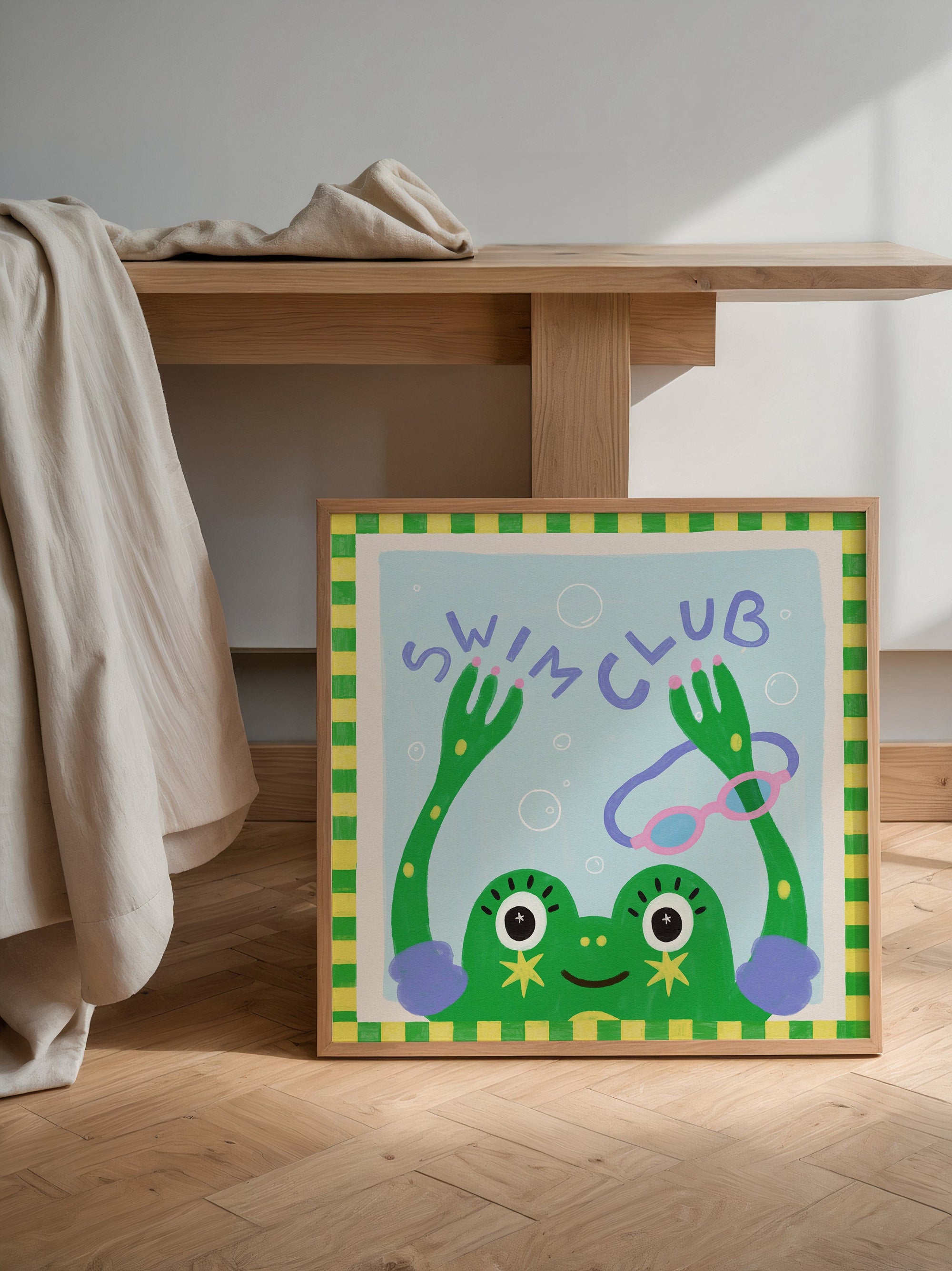 Swim Club Kids Print