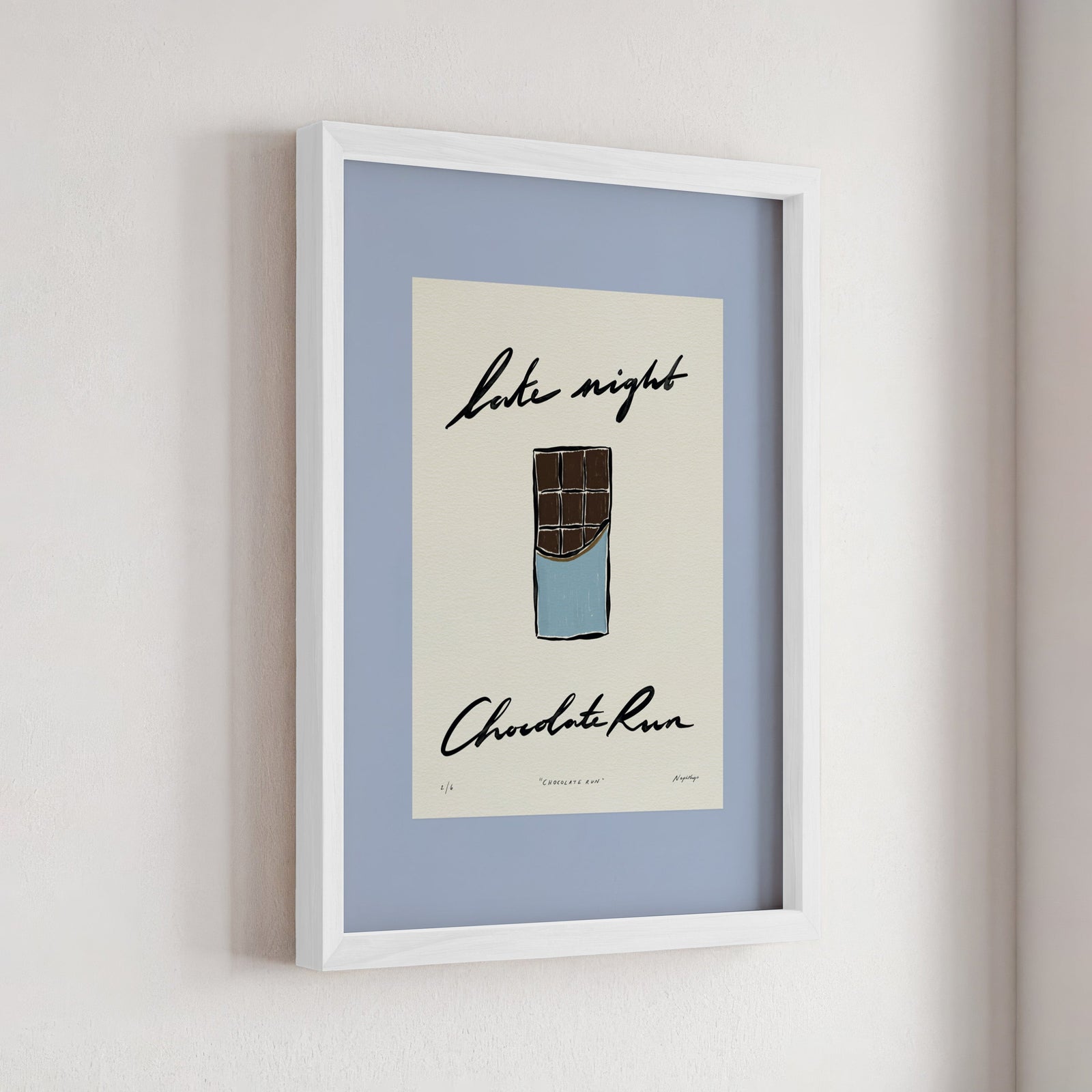 Late Night Chocolate Run Print