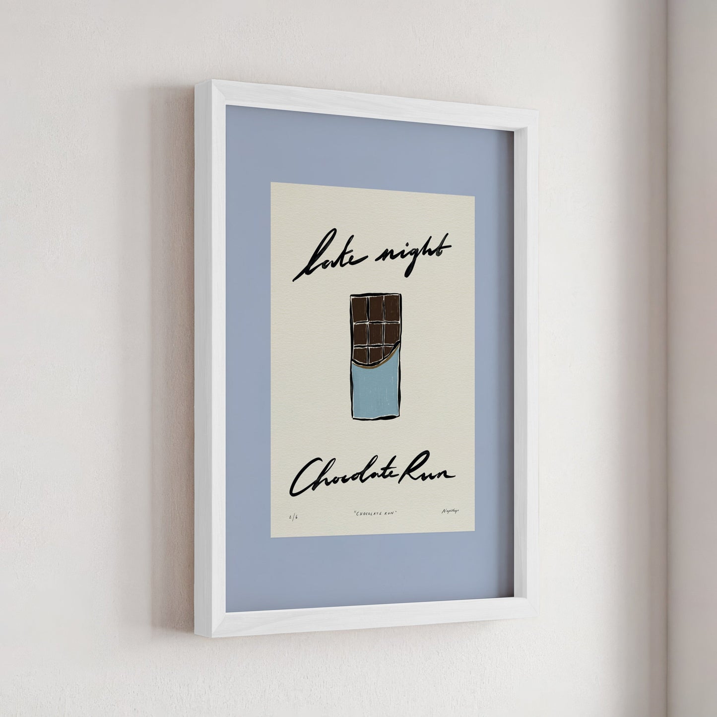 Late Night Chocolate Run Print