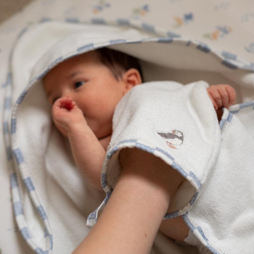 Bath Mitt - Coastline