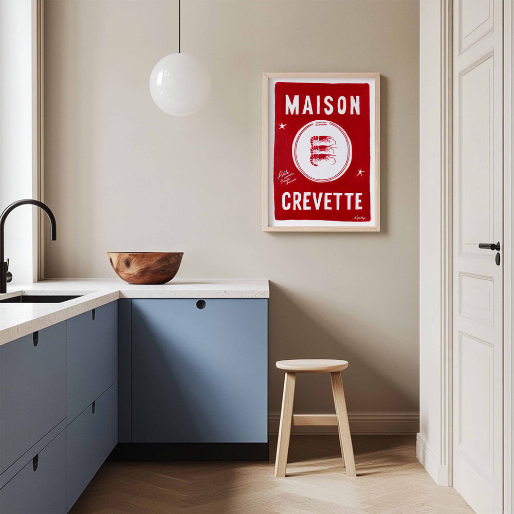 Maison Crevette Print