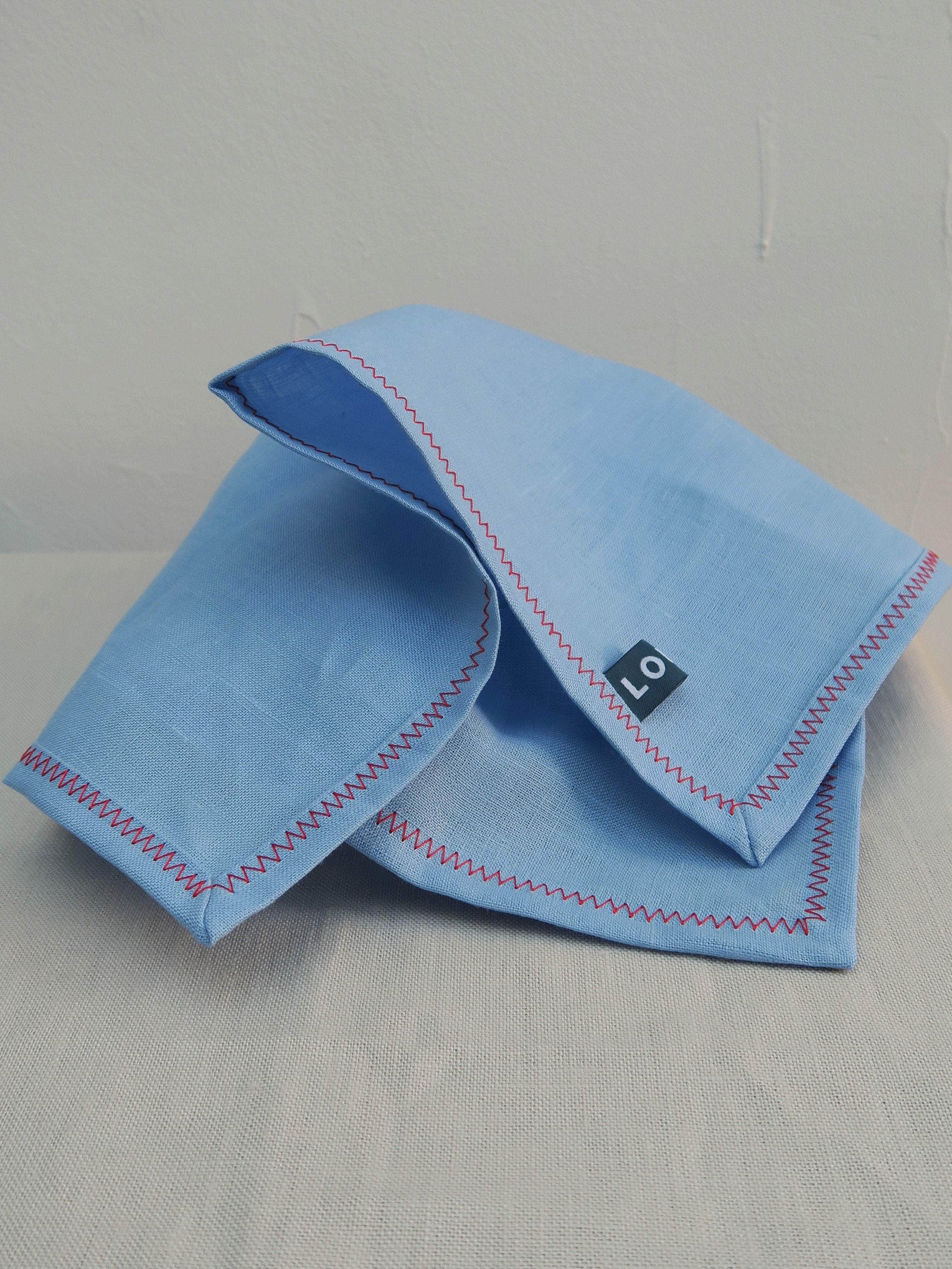Irish Linen Napkin - Blue