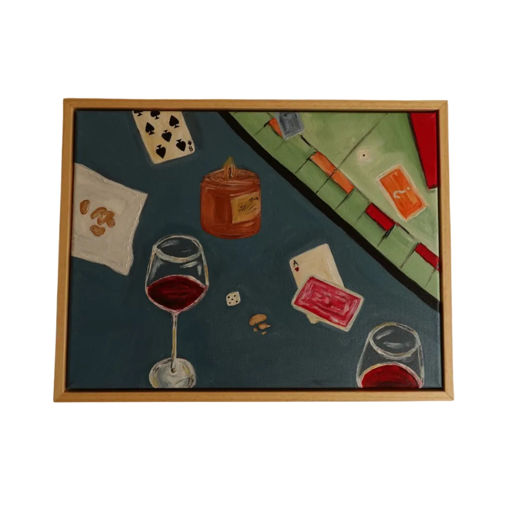 Noite de jogos Painting