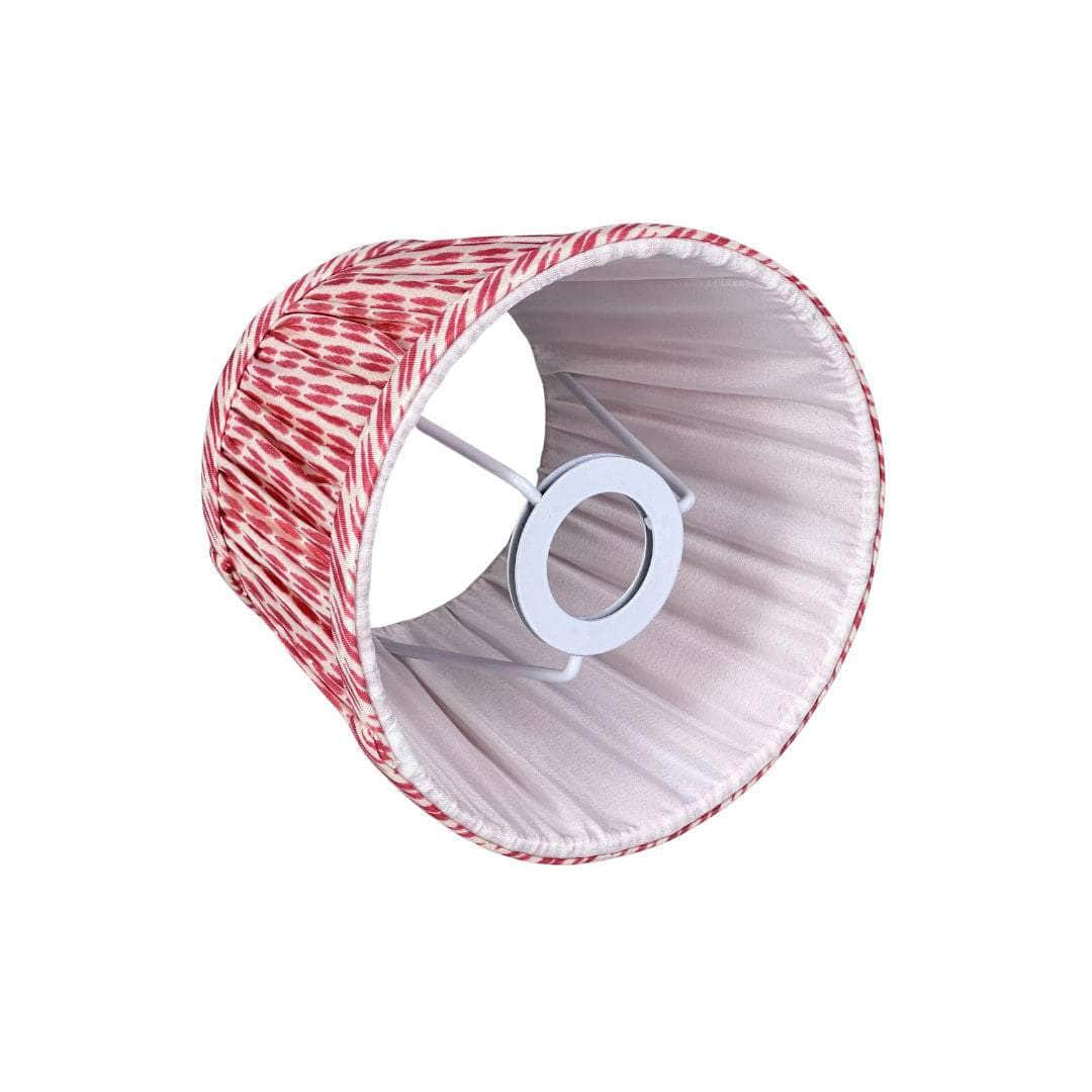 Lampshade Red Ikat
