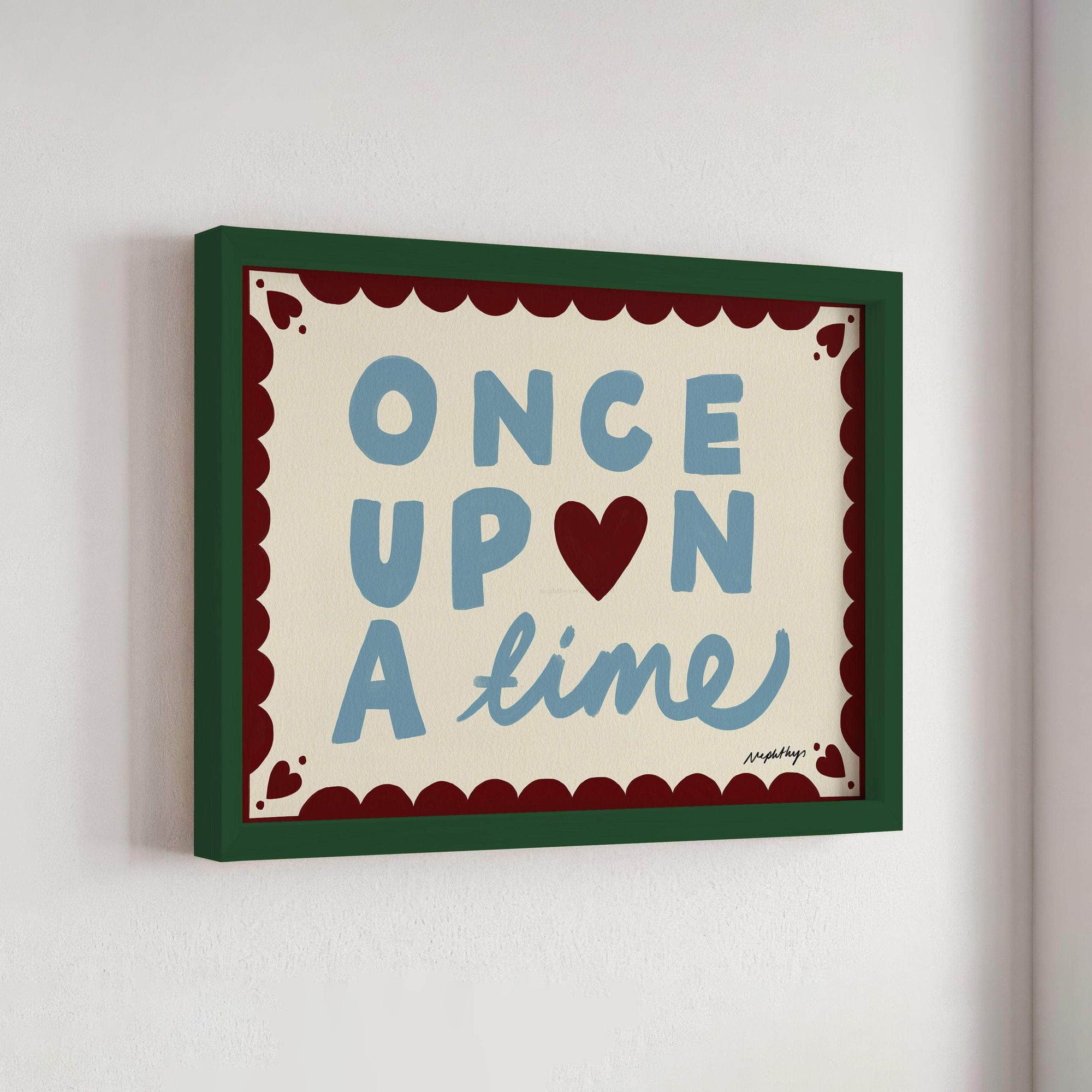 Once Upon a Time Print