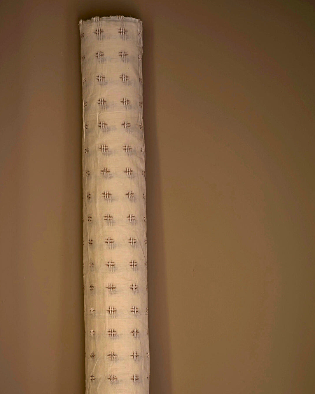 The Embroidered Cotton in Chestnut