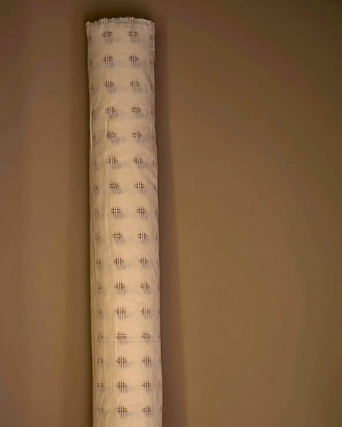 The Embroidered Cotton in Chestnut