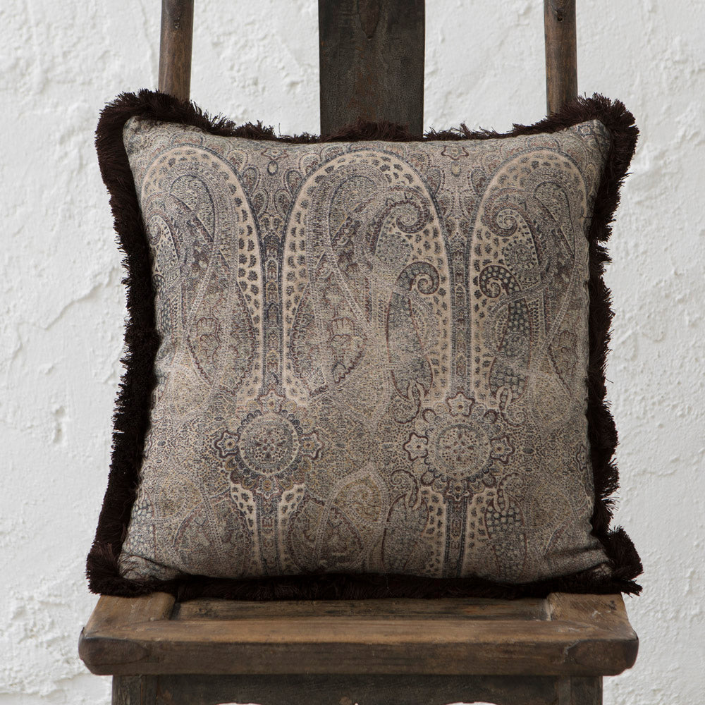 Shanti Chocolate Cushion