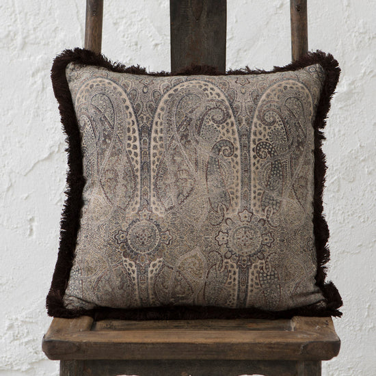 Shanti Chocolate Cushion
